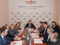 Заседание Общественного совета при Министерстве экономического развития Республики Крым